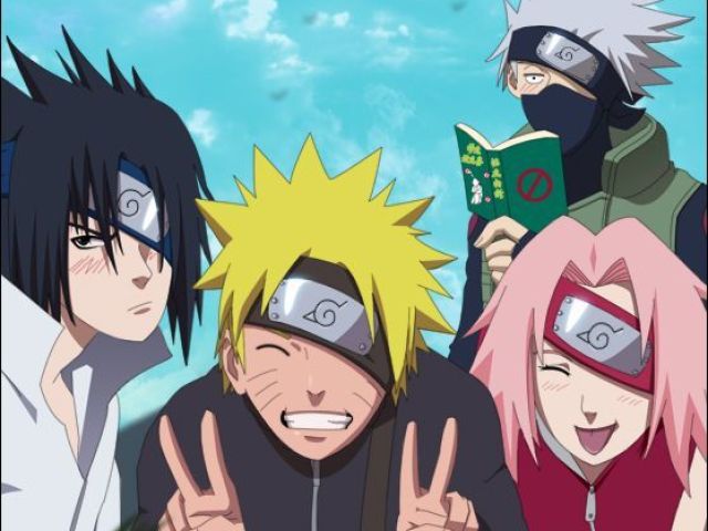 Naruto,Sakura e Sasuke