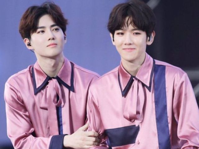 Baekhyun adora Suho porque ele é confiável