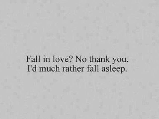 Falta de amor.