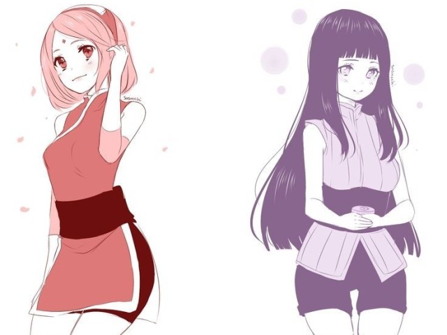 Você é mais Sakura ou Hinata?
