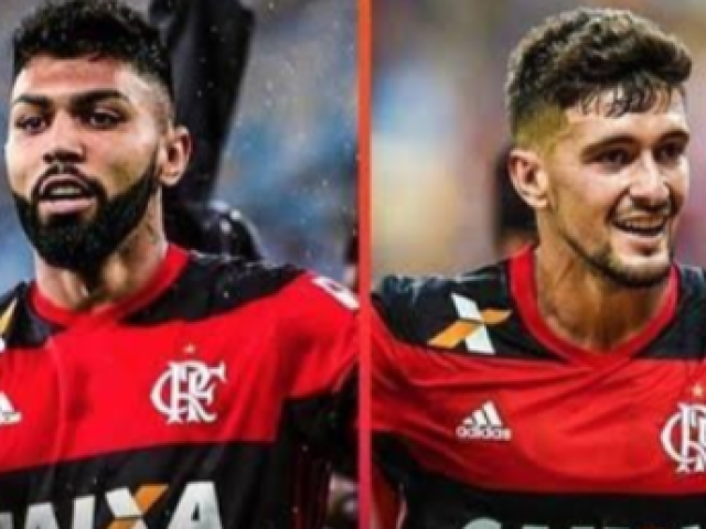 Arrascaeta e gabigol