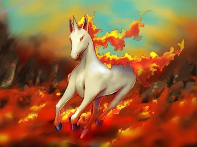 9. Sagitário/Rapidash