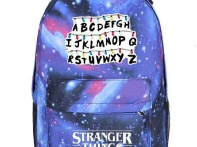 mochila de stranger things