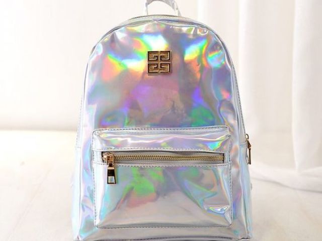 mochila holográfica