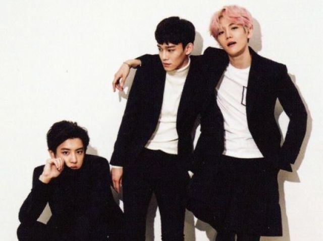 Chanyeol, Chen e Baekhyun