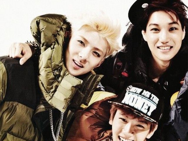 Sehun, Kai e Baekhyun