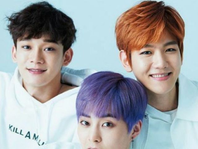 Chen, Baekhyun e Xiumin