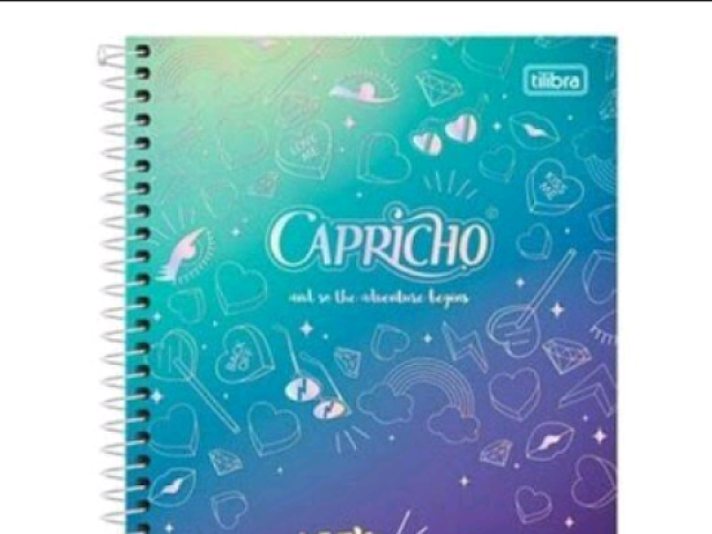 Caderno sereia