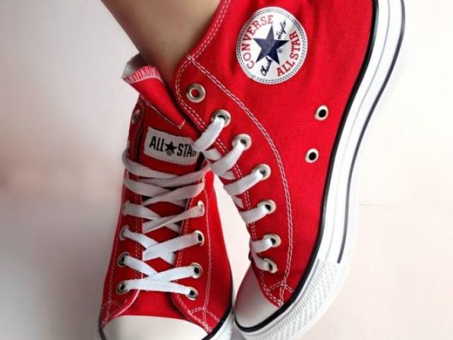 converse vermelho