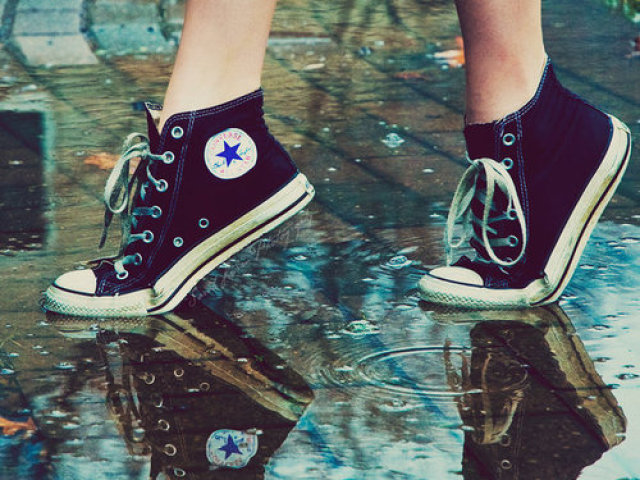 converse preto