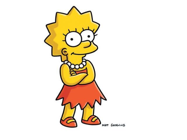 1. Lisa (Os Simpsons)