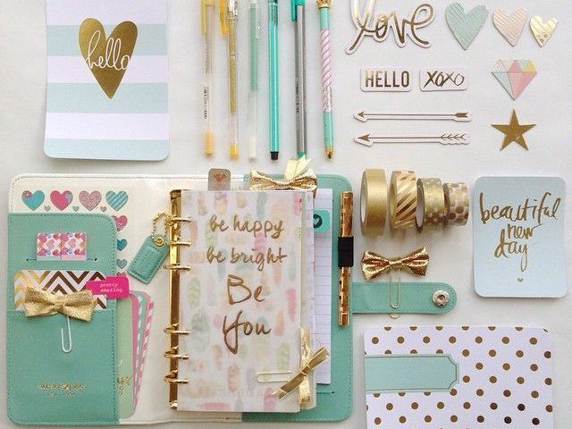 Material escolar glamoroso