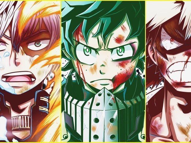 Você é mais todoroki, midoriya ou bakugo?