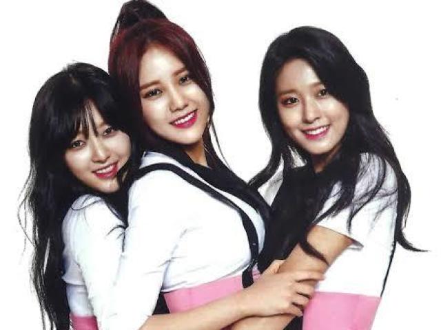 Hyejeong,Seolhyun e Chanmi