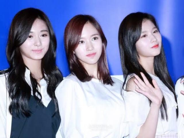 Tzuyu,Mina e Sana