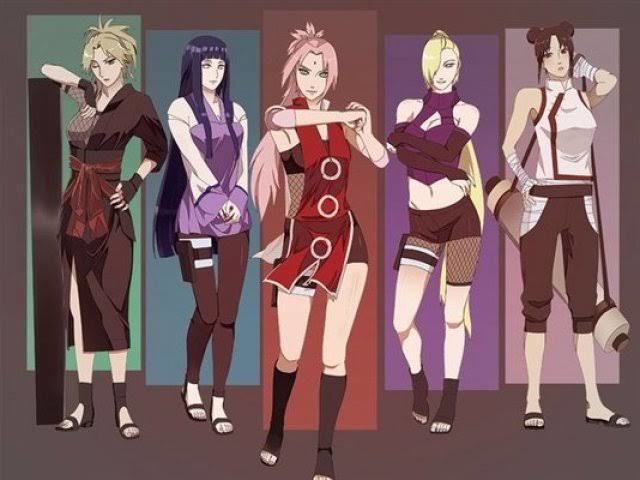 Qual das personagens de Naruto combina mais com sua personalidade?