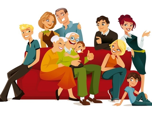 Familia extrovertida