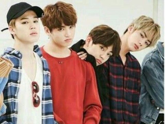 Jimin, Jungkook, Taehyung e Jin