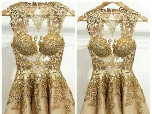Vestido simples elegante