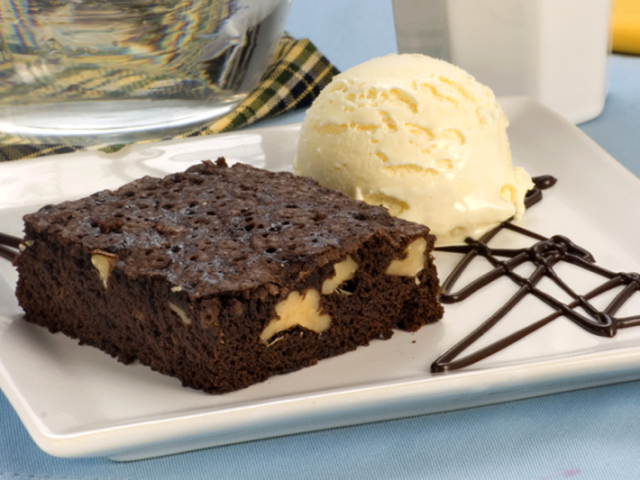 Sorvete Com Brownie