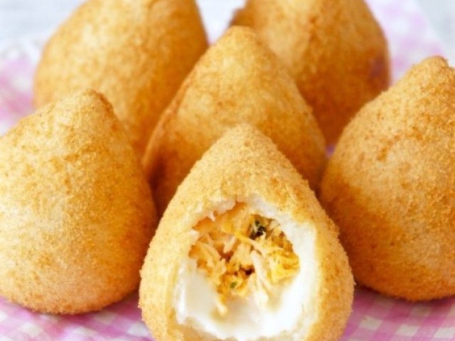 Coxinhazinha de frango melhor coisa