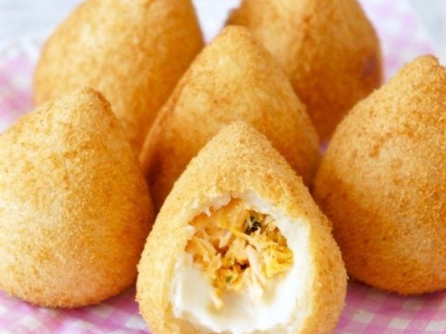 Coxinhazinha de frango melhor coisa