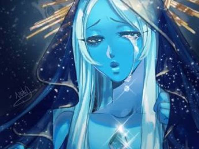 Você seria a Magnífica e Tristonha Blue Diamond!. 💖💎💘😥😢