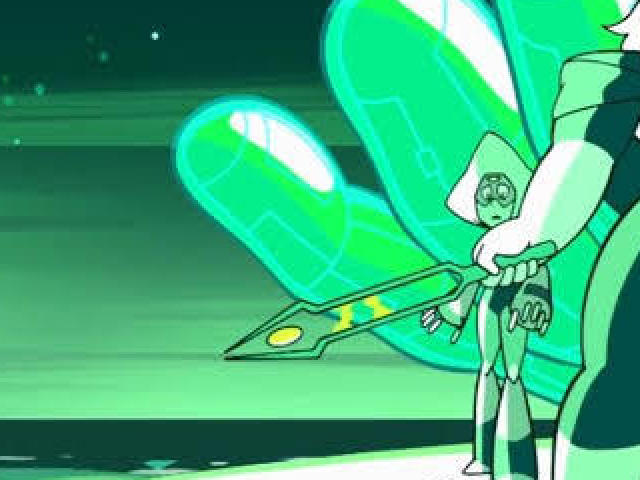 Ganhou uma Peridot Com medo!