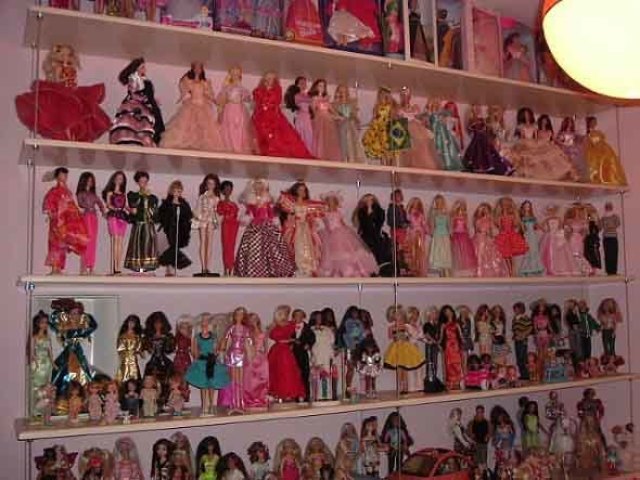 coleção de barbies