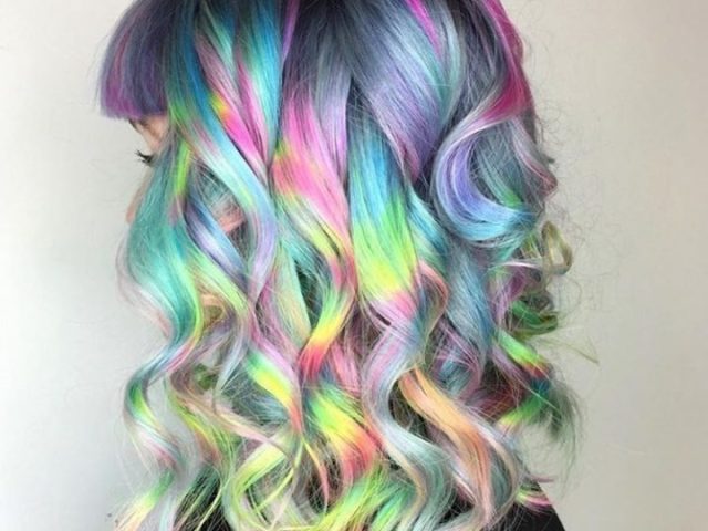 cabelo de unicorn