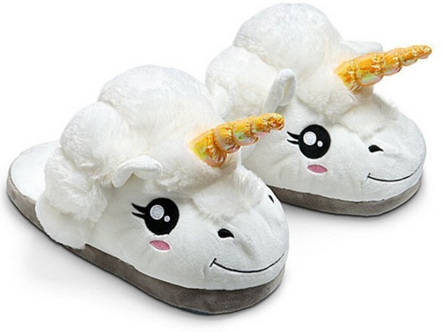 pantufa de unicorn