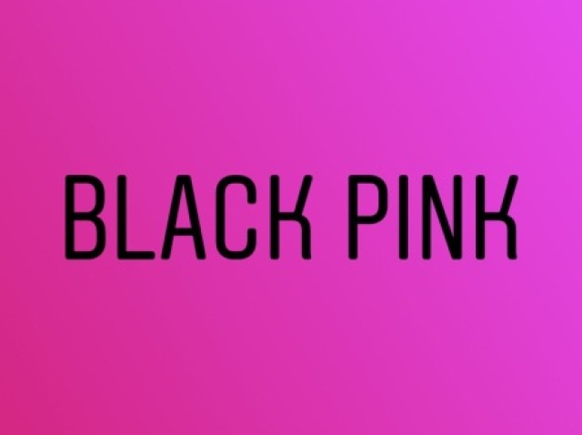 Black pink