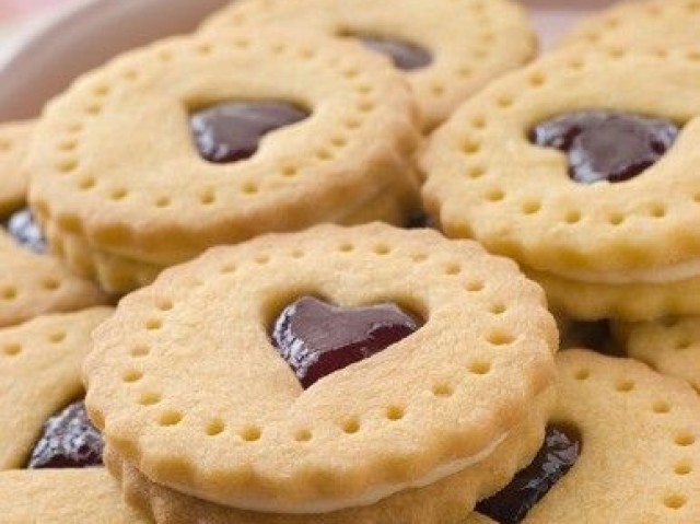 Biscoitos com chocolate