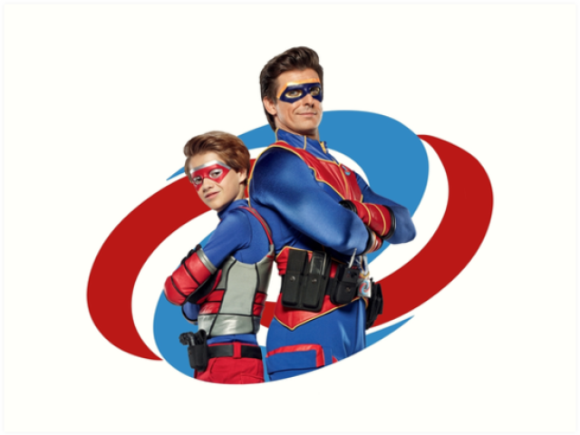 Capitão Men e Kid Danger