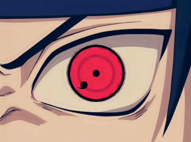 Sharingan de um tomoe
