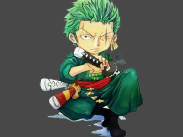 Como é o Zoro , ela vai pirar