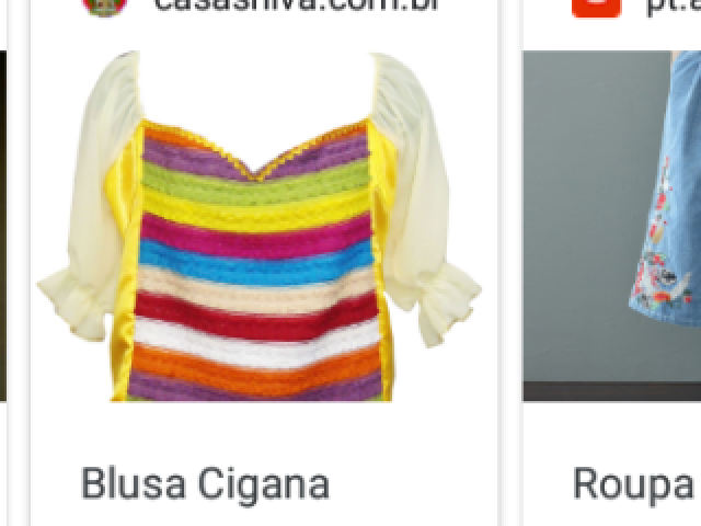 Roupa sei lá o que e isso colorida?