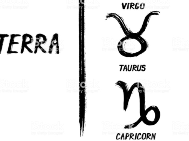 Touro,virgem e capricórnio