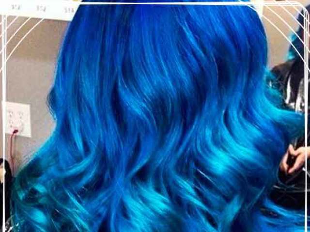 cabelo azul