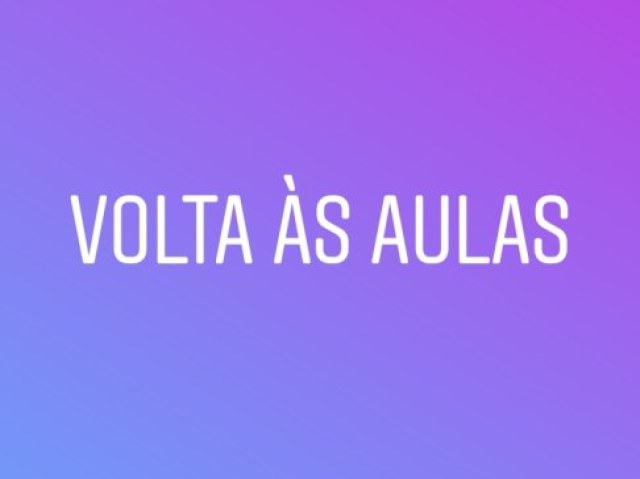 Qual será sua roupa para o primeiro dia de aula?