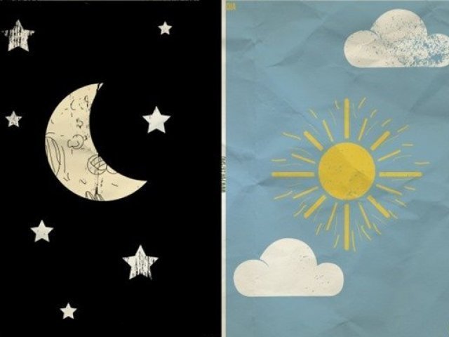 Será que você combina mais com o dia ou com a noite?