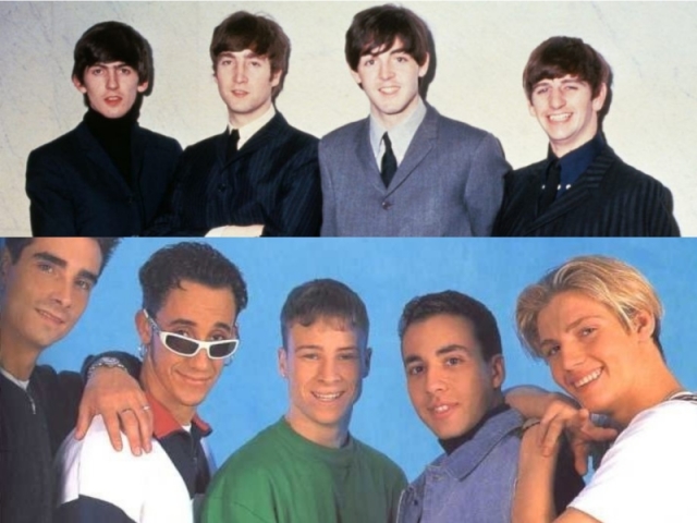 The Beatles, Backstreet Boys