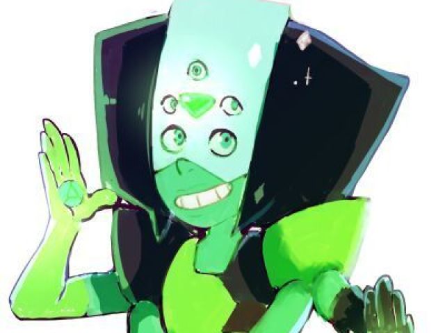 Garnet e peridot