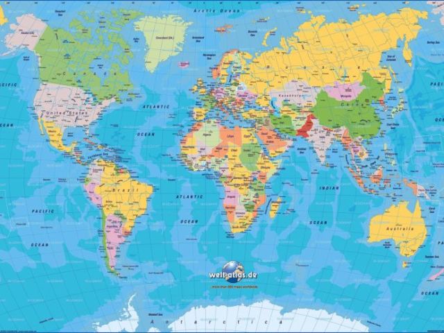 O Mundo e os seus países