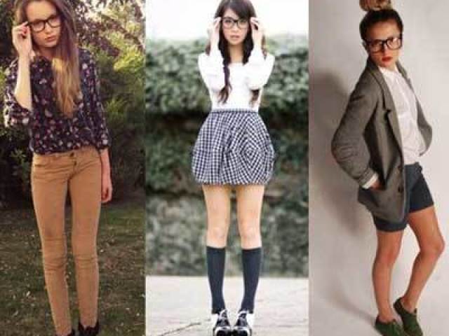 um look nerd só que moderno