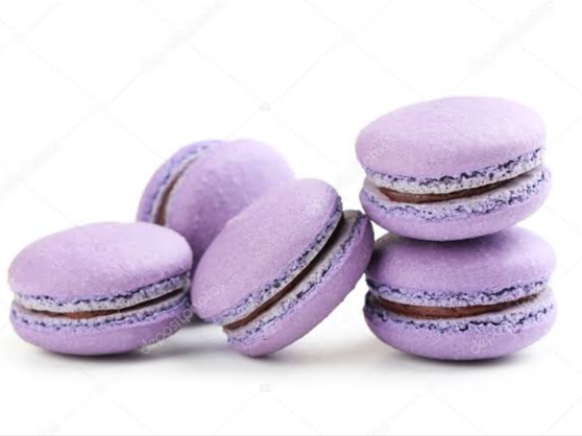 Macarons roxos