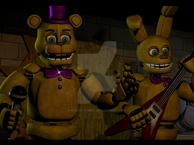 Fredbear e Spring Bonnie