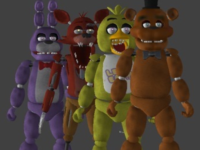 Freddy, Chica, Foxy e Bonnie