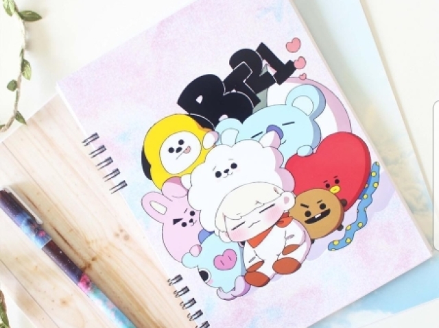 Do BT21(sim é um fichario)