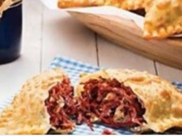 Pastel de carne seca